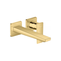 Змішувач Hansgrohe Metropol для раковини зі стіни 225 мм Polished Gold Optic (32526990)