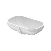 Умивальник Duravit D-CODE вбудований під стільницю 49x29 см (0338490000)