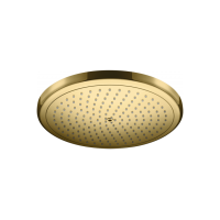 Верхній душ Hansgrohe Croma 280 1jet EcoSmart 9 л/хв Polished Gold Optic (26221990)