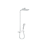 Душова система Hansgrohe Raindance Select E 360 1Jet з термостатом ShowerTablet White/Chrome (27288400)