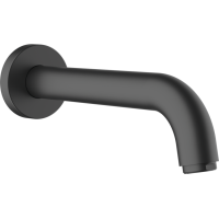 Вылив Hansgrohe Vernis Blend на ванну, выступ 204 мм Matt Black (71420670)