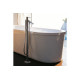 Змішувач Axor Starck для ванни підлоговий, ручка Pin, Chrome 10456000
