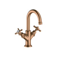 Змішувач Axor Montreux 160 для раковини двохвентельний Brushed Bronze 16505140