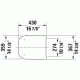 Сидіння Duravit HAPPY D.2 на унітаз з функцією SoftClosing антрацитове матове, петлі хромовані (0064591300)