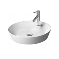 Умивальник на стільницю Duravit CAPE COD Ø 48 см (23284800001) WonderGliss