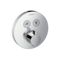 Термостат прихованого монтажу Hansgrohe ShowerSelect S на 2 клавіші, верхня частина (15743000)