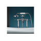 Смеситель Axor Montreux для ванны напольный 2-х вентельный Lever хромированный 16553000