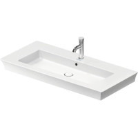 Умивальник меблевий Duravit WHITE TULIP 105х49 см з керамічною накладкою (2363100000)