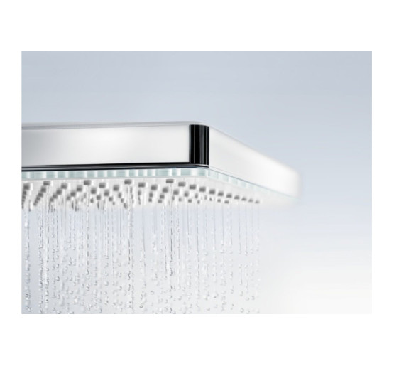 Верхній душ Hansgrohe Rainmaker Select 460 2jet з тримачем, білий/хромований (24005400)