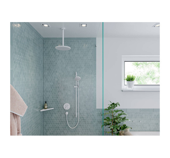 Ручной душ Hansgrohe Raindance Select S 120 3jet EcoSmart 9L Matt White (26531700)