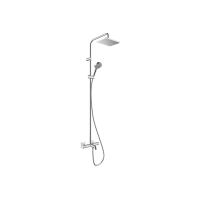 Душова система Hansgrohe Vernis Shape Showerpipe 230 1jet з термостатом для ванни Chrome (26284000)