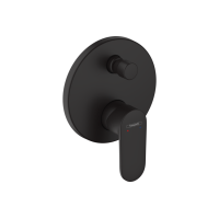 Змішувач Hansgrohe Vernis Blend прихованого монтажу для ванни/душу, верхня частина Matt Black (71466670)