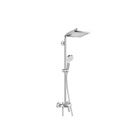 Душова система Hansgrohe Crometta E Showerpipe 240 1jet зі змішувачем (27284000)