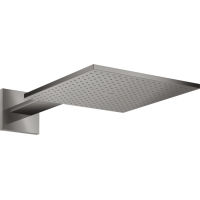 Верхній душ Axor 300х300 1jet P з тримачем Polished Black Chrome (35314330)