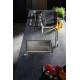 Кухонная мойка Hansgrohe S711-F450 на столешницу 1x35Ø 550х500 Stainless Steel (43301800)