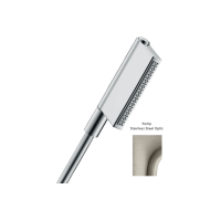 Ручний душ AXOR One 2jet Stainless Steel Optic 45720800