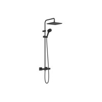 Душевая система Hansgrohe Vernis Shape Showerpipe 240 1jet с термостатом, Matt Black (26427670)