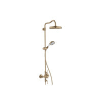 Душевая система Axor Classic 240 1jet с термостатом Brushed Bronze (16572140)