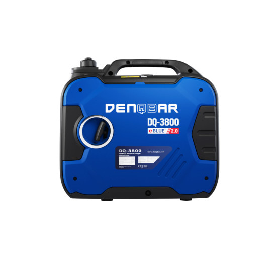 Генератор DENQBAR DQ-3800 інверторний, бензиновий, ручний старт, max 3.8 кВт