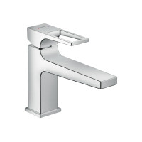 Змішувач Hansgrohe Metropol 100 (157) для умивальника, ручка Loop (74502000) гарнітура push-open