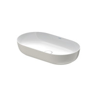 Умивальник на стільницю Duravit LUV 80x40 см (03798021001) білий/пісок шовк матовий WonderGliss