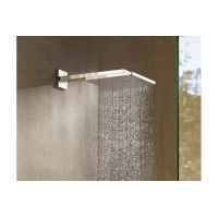 Верхний душ Hansgrohe Raindance Select E 300 1jet Air с держателем 390 мм, Brushed Bronze (26238140)