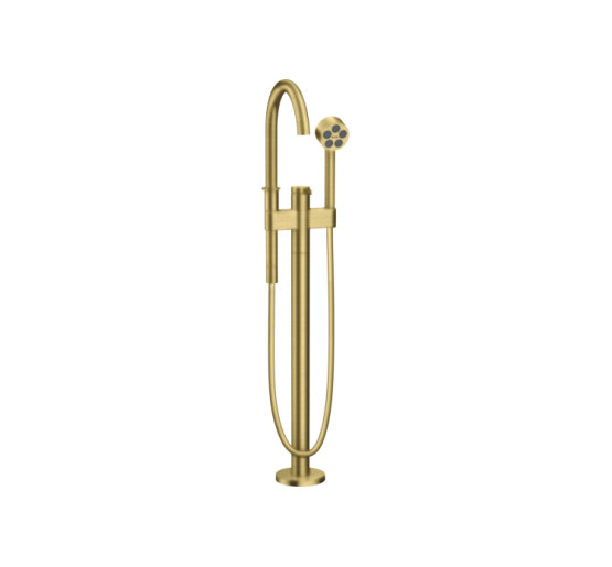Смеситель Axor One для напольной ванны . Brushed Brass (48440950)