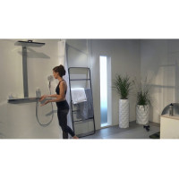 Душевая система Hansgrohe Rainmaker Select Showerpipe 460 2jet с термостатом, цвет белый/хром (27109400)