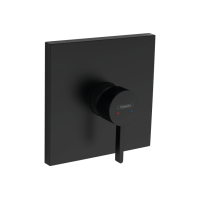 Смеситель Hansgrohe Finoris скрытого монтажа для душа, верхняя часть Matt Black (76615670)