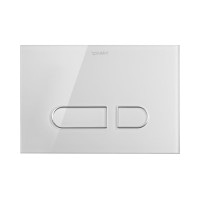 Кнопка змиву A1 для унітазу, скло біле (WD5002012000)