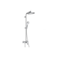 Душова система Hansgrohe Crometta S Showerpipe 240 1jet зі змішувачем (27269000)