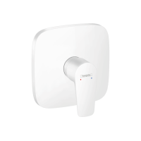 Змішувач Hansgrohe Talis E прихованого монтажу для душу Matt White (71765700)