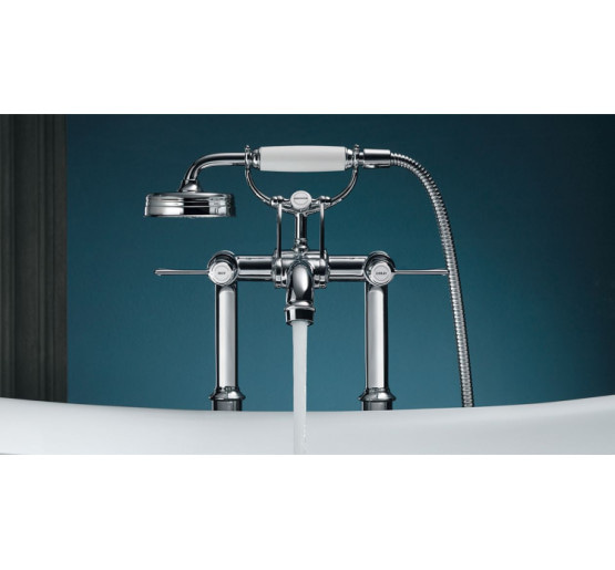 Змішувач Axor Montreux для ванни двох вентельний Lever, Chrome 16551000