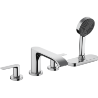 Смеситель Hansgrohe Vivenis врезной на край ванны на 4 отверстия с sBox. Chrome (75444000)