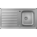 Кухонная мойка Hansgrohe S4113-F340 на столешницу 915х505 с сифоном automatic (43337800) Stainless Steel
