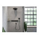 Ручной душ Hansgrohe Rainfinity 130 3jet EcoSmart Brushed Black Chrome (26865340)