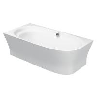 Ванна пристенная Duravit CAPE COD 190x90 см левосторонняя с ножками и панелью DuraSolid® (700362000000000)