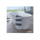 Ванна вільностояча Duravit CAPE COD 185,5x88,5 см з ніжками та сифоном , DuraSolid® (700330000000000)