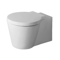Унітаз підвісний Duravit STARCK 1 57.5х41 см з кріпленням (02100900641) WonderGliss