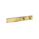 Термостат скрытого монтажа Hansgrohe RainSelect на 4 клавиши Polished Gold Optic (15382990)