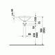 Умывальник Duravit ARCHITEC встроенный под столешницу Ø 32,5 см (0319320000)