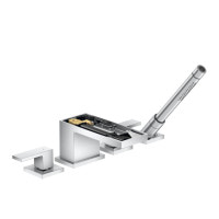 Змішувач Axor MyEdition врізний на край ванни на 4 отвори без накладки Chrome (47432000)