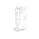 Змішувач Axor Citterio Lever rhombic cut для ванни підлоговий Chrome 39471000