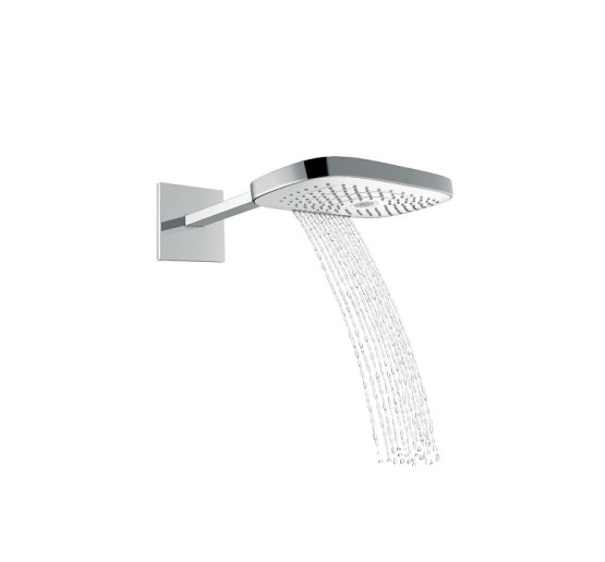 Верхній душ Hansgrohe Raindance Select E 300 3jet з тримачем хромований білий (26468400)