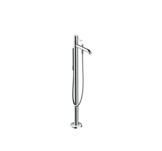 Змішувач Axor Uno для ванни підлоговий, ручка Loop, хромований 38442000