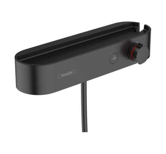 Термостат ShowerTablet Select 412 мм, для душа Matt Black (24360670)