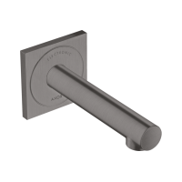 Змішувач Axor Uno сенсорний для раковини зі стіни 230V, вилив 161 мм Brushed Black Chrome 45110340