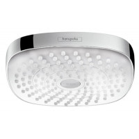 Верхній душ Hansgrohe Croma Select E 180 2jet хромований білий (26524400)