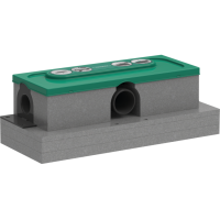 Прихована частина для каналів Hansgrohe uBox universal ø50 (01001180)