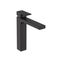 Змішувач Hansgrohe Vernis Shape 190 для умивальника з донним клапаном pop-up Matt Black (71562670)